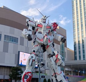 ユニコーンガンダム実物大 26年7月に公開された最後の姿